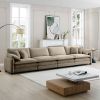 Corduroy Sofa,Modern Upholstered 4 Seater Corduroy Fabric Sofa,Office Living Room Apartment Comfortable Sofa