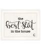 The Best Seat in the House by Fearfully Made Creations — Framed Wall Art Print