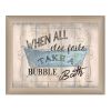 Take a Bubble Bath by Debbie DeWitt — Framed Wall Art Print