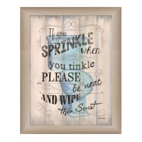 If You Sprinkle by Debbie DeWitt — Framed Wall Art Print