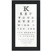 Eye Chart II by Marla Rae — Framed Wall Art Print