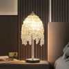 19"(H) Elegant Crystal Table Lamp