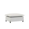 94*35" 3 Seat Sofa Module for Modular Sectional Sofa, Wide Seat, Chenille Cloud Couch with Throw Pillows