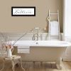 No Selfies in the Bathroom by Lori Deiter — Framed Wall Art Print