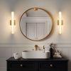 19.7'' Gold Bathroom Wall Sconce Set of 2