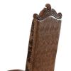 27 Inch Wide Side Chair, Faux Leather
