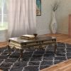 Wooden Rectangular Coffee Table with Cabriole Legs and Two Broad Drawers, Oak Brown