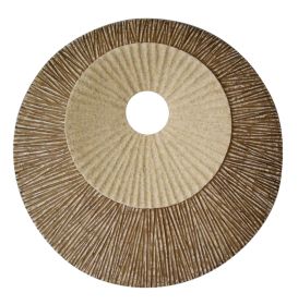 Round and Ribbed Double Layer Sandstone Wall Art