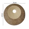 Round and Ribbed Double Layer Sandstone Wall Art