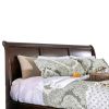 Wooden Queen Size Bed with Spacious Storage Drawers, Brown