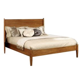 Mid Century Modern Wood Queen Bed