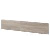Wooden Queen Bed with Button Tufted Upholstered Headboard, Gray and Cream