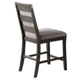 Wooden High Chairs with Upholstered Seat and Backrest