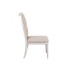 Side Chair with Tapered Legs and Button Tufted Back