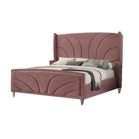 Kerith Modern Wood King Size Bed