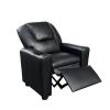 Nik Youth Recliner Chair, Cup Holder, Padded Seat and Back, Black