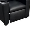Nik Youth Recliner Chair, Cup Holder, Padded Seat and Back, Black