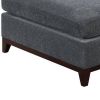 37 Inch Modern Square Ottoman with Foam Seating