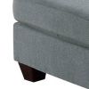 32 Inch Modern Square Ottoman with Plush Foam Seating