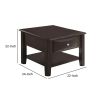 24 Inch Classic Square End Table