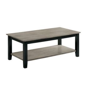 47 Inch Modern Rectangular Coffee Table