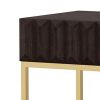 Bran 24 Inch Modern Side End Table
