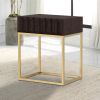 Bran 24 Inch Modern Side End Table