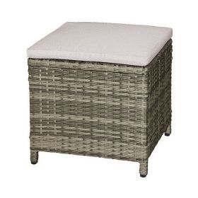 Foca 18 Inch Outdoor Square Ottoman