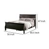 Ryla Full Size Bed, Sleigh Panel Headboard and Footboard