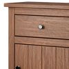 Stav Nightstand, 1 Drawer and Door, 25 Inch, Plank Style