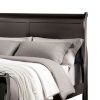 Ryla Twin Size Bed, Classic Sleigh Panel Headboard