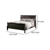Ryla Twin Size Bed, Classic Sleigh Panel Headboard