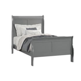 Ryla Full Size Bed, Sleigh Panel Headboard