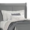 Ryla Full Size Bed, Sleigh Panel Headboard