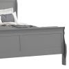 Ryla Queen Size Bed, Sleigh Panel Headboard