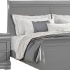 Ryla Twin Size Bed, Sleigh Panel Headboard