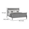 Ryla Twin Size Bed, Sleigh Panel Headboard