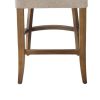 Ryna Counter Stool Chair, Light Gray Fabric