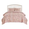 Amy 3 Piece Queen Quilt Set, Coastal Theme