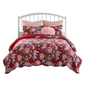 Milz 2pc Twin Size Quilt Set, Cotton