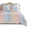 Tisy 2pc Twin Size Quilt Set, Cotton