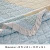 Tisy 2pc Twin Size Quilt Set, Cotton
