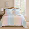 Tisy 2pc Twin Size Quilt Set, Cotton