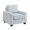 Pery Accent Chair w Reversible Cushions