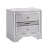 Contemporary Solid Wood Night Stand With Jewelry Drawers