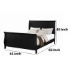 Classy Twin Bed, Black