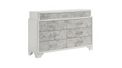 Soul Modern Style Dresser Made with wood in White(Includes Dresser Only) same as B009P309603 (CA inventory)