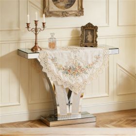 Mirror console table