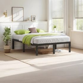 Heavy Duty Metal Platform Bed Frame with Under-Bed Storage, No Box Spring Needed
