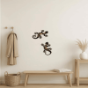 The Iron Cat Key Hook Rack - Fashionable Metal Wall - Mount Key Holder. It's an Easy - Install Storage Organizer Ideal for Home Living Room and Bedroo